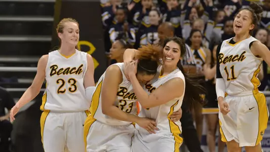 Tipesa Moorer (left) and Alex Sanchez (right) were named to the 2011-12 All-Big West Women's Basketball Team.