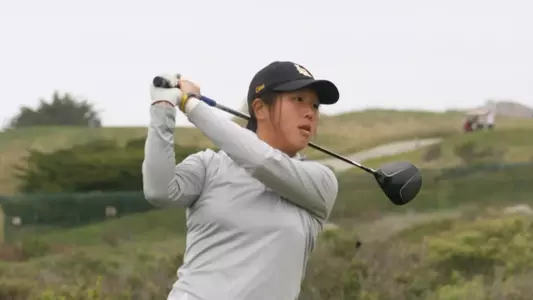 Freshman Chaewon Park was the top player for the 49ers after day one at Pacific Coast Intercollegiate at Half Moon Bay Golf Links Ocean Course.