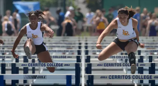 4/21/12 - Amber Clark and Sara Macey Photo by Steven Georges/LBSU