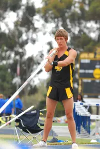 Senior Tyler Wallace was named the Big West Men's Field Athlete of the Week.