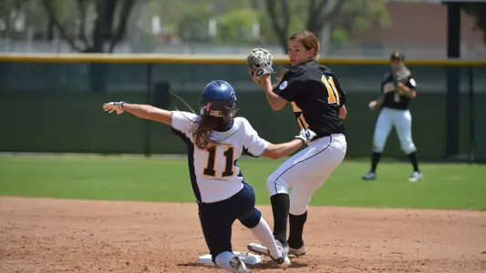 Nalani St. Germain went 5-for-9 in the three wins over UCR, while driving in two runs on Sunday