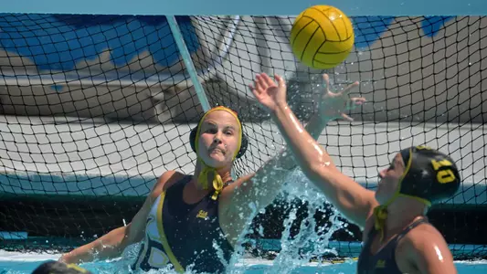 4/7/12 - Kelly Ringel (1) of the Long Beach State Women's Water Polo team as they host Pacific. Photo by Steven Georges/LBSULBSU Photo Archive - www.StevenGeorges.com'LBSU