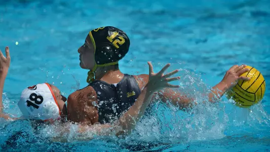 4/7/12 - Julia Garyfallou (12) of the Long Beach State Women's Water Polo team as they host Pacific.
Photo by Steven Georges/LBSU
LBSU Photo Archive - www.StevenGeorges.com'LBSU