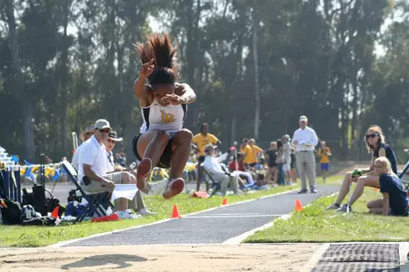 Phylicia Johnson finished fourth in the triple jump, adding to her total of 21 points over the course of the Big West Championships.