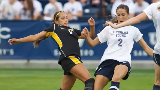 Elizabeth Lyons - Long Beach State at BYU. Aug. 30, 2012 (Photo by John Fajardo/LBSU).