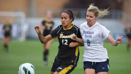 Nadia Link - Long Beach State at BYU. Aug. 30, 2012 (Photo by John Fajardo/LBSU).