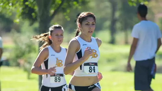 Alisia Barajas was the 49ers' top finisher at the Mark Covert Classic, finishing second overall.