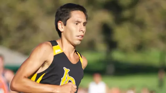 Andrew Garcia in the Mark Covert Cross Country Classic at Carbon Canyon Regional Park, Brea, Calif. Photo by John Fajardo (www.johnomoto.com)
