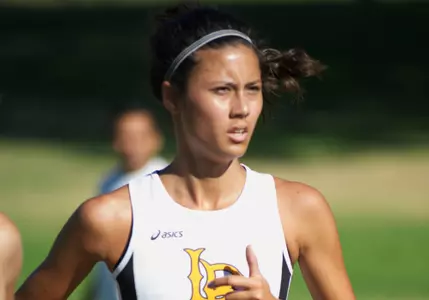 Jessica Barnard in the Mark Covert Cross Country Classic at Carbon Canyon Regional Park, Brea, Calif. Photo by John Fajardo (www.johnomoto.com)