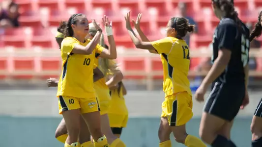 Junior Eileen Maes was named the Big West Offensive Player of the Week after scoring three goals in the 49ers' two games last weekend.