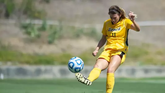 Jenny Soza in the Under Armour Invitational match against Army at Titan Stadium, Sun., Sept. 16, 2012.
