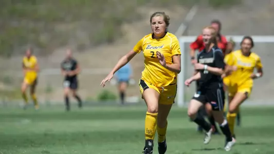 Shannon Bullock in the Under Armour Invitational match against Army at Titan Stadium, Sun., Sept. 16, 2012.