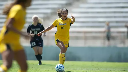 Eileen Maes in the Under Armour Invitational match against Army at Titan Stadium, Sun., Sept. 16, 2012.