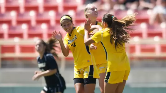 Jessika Oseguerra in the Under Armour Invitational match against Army at Titan Stadium, Sun., Sept. 16, 2012.