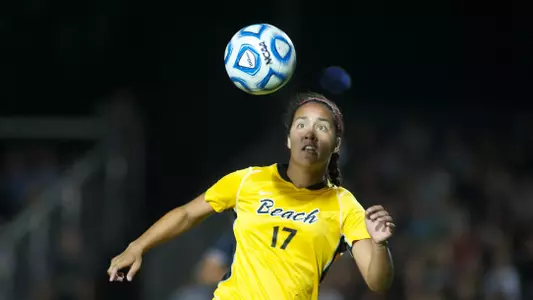 Ashley Roese in the non-conference match against San Diego at George Allen Field, Long Beach, Calif., Fri., Sept. 21, 2012.