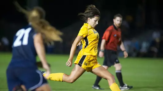 Kassidy Hause in the non-conference match against San Diego at George Allen Field, Long Beach, Calif., Fri., Sept. 21, 2012.