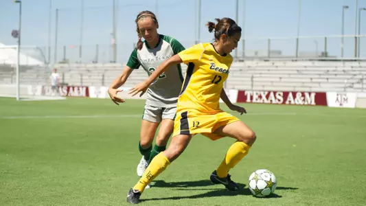 Nadia Link - North Texas vs. Long Beach State at Ellis Field, College Station, Texas. Sept. 9, 2012 (Photo by John Fajardo/LBSU)