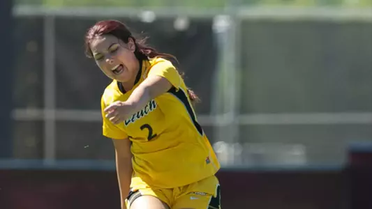 Marie MacKenzie - North Texas vs. Long Beach State at Ellis Field, College Station, Texas. Sept. 9, 2012 (Photo by John Fajardo/LBSU)