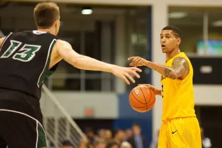 Keala King in the Big West Conference match against Hawaii at the Walter Pyramid, Long Beach, Calif., Sat., Jan. 12, 2013.