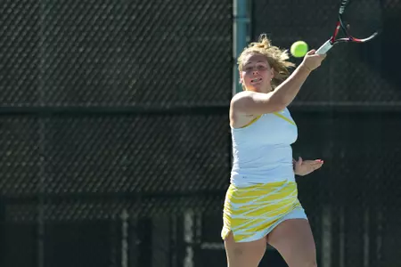Freshman Ebba Unden remains undefeated in the spring, improving to 4-0 on Saturday.