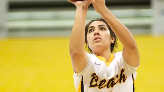 Sophomore Alex Sanchez scored a game-high 15 points to lead the 49ers to a 62-52 Big West-opening win over Cal Poly.