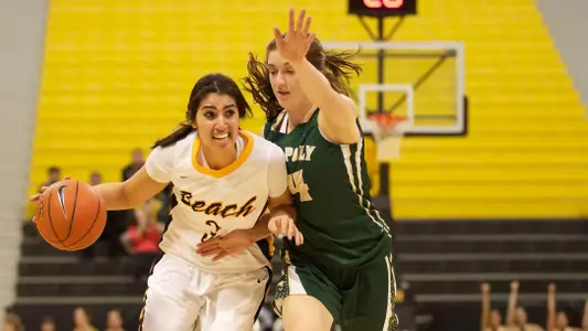 Alex Sanchez in the Big West Conference match against Cal Poly at the Walter Pyramid, Thursday, Jan. 3, 2013