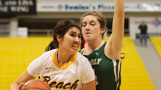 Alex Sanchez in the Big West Conference match against Cal Poly at the Walter Pyramid, Thursday, Jan. 3, 2013