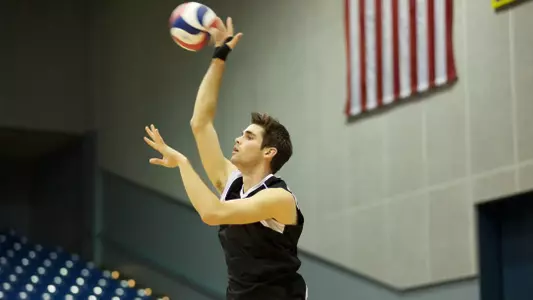 Jeff Ornee in the MPSF Men's Volleyball match against UC Irvine at the Bren Events Center, Irvine, Calif., Fri., Jan. 25, 2013.