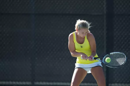 Junior Karolina Rozenberg will look to lead her team as the 49ers compete in their final tournament of the fall season.