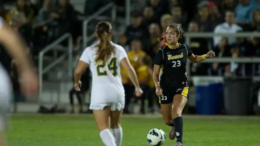 Long Beach State returns to George Allen Field to host UC Davis in its Big West home opener on Thursday, Oct. 10.<br><i>(Photo by John Fajardo)</i>