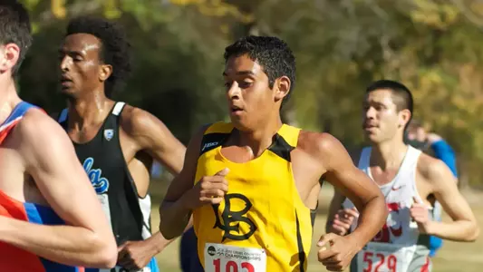 Junior Chris Enriquez was selected to participate in the 2013 NCAA Cross Country Championships on Nov. 23 in Terre Haute, Ind. (Photo by John Fajardo/LBSU)