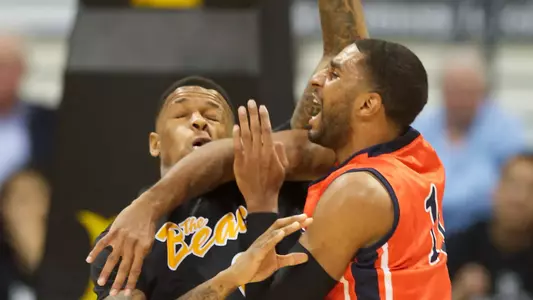 Kris Gulley in the Big West Conference match against Fullerton at the Walter Pyramid, Long Beach, Calif., Wed., Feb. 13, 2013.