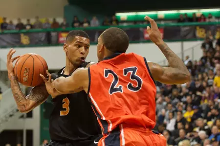 Keala King in the Big West Conference match against Fullerton at the Walter Pyramid, Long Beach, Calif., Wed., Feb. 13, 2013.