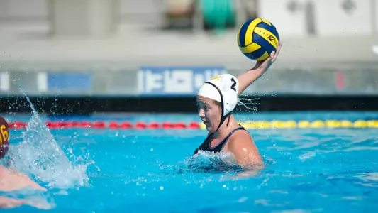 Coriann Snyder in the Lancer Invitational match against USC at the Lancer Aquatics Center on the campus of Cal Baptist University, Riverside, Calif., Fri., Feb. 15, 2013.