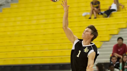 Ryan Windisch in the MPSF Conference match against Stanford at the Walter Pyramid, Long Beach, Calif., Sat., Feb. 16, 2013.