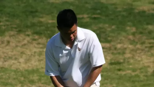 Senior Raymond Ho is tied for fifth place at the Folino Invitational after two rounds of play.