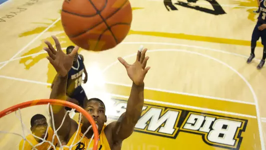Dan Jennings in the Big West Conference match against U.C. Davis at the Walter Pyramid, Long Beach, Calif., Wed., Feb. 20, 2013