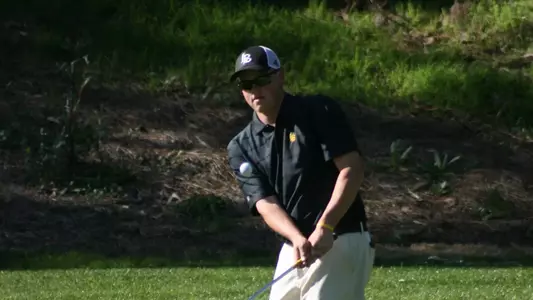 Sophomore JJ Holen fired a career-low 69 in the second round of the 17th Del Walker Intercollegiate Golf Classic at Virginia Country Club. (Photo by Cameron Fujimoto/LBSU)