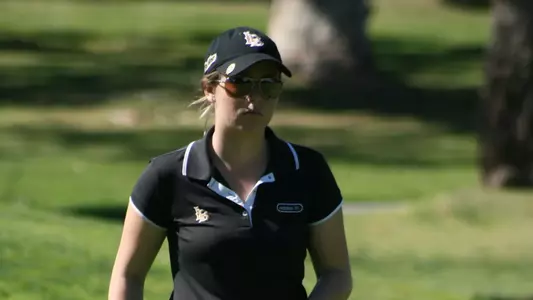 Freshman Kassidy Teare led the way for the 49ers at the UC Irvine Invitational presented by KIA.  (Photo by Cameron Fujimoto/LBSU)