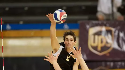 Jeff Ornee in the MPSF Conference match against Pepperdine at the Walter Pyramid, Long Beach, Calif., Wed., Feb. 6, 2013.