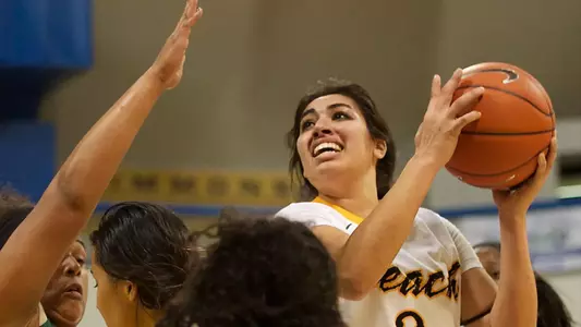Alex Sanchez in the Big West Conference match against Hawaii at the Walter Pyramid, Long Beach, Calif., Thurs., Feb. 7, 2013.
