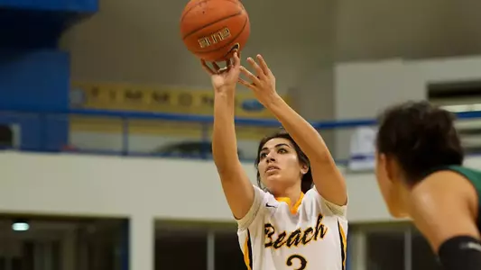 Alex Sanchez gin the Big West Conference match against Hawaii at the Walter Pyramid, Long Beach, Calif., Thurs., Feb. 7, 2013.