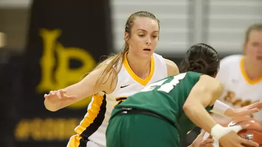 Mary Ochiltree in the Big West Conference match against Hawaii at the Walter Pyramid, Long Beach, Calif., Thurs., Feb. 7, 2013.
