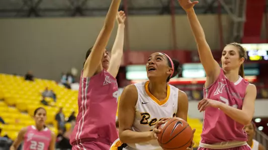 Devin Hudson in the Big West Conference match against  Northridge at the Walter Pyramid, Long Beach, Calif., Sat., Feb. 9, 2013.