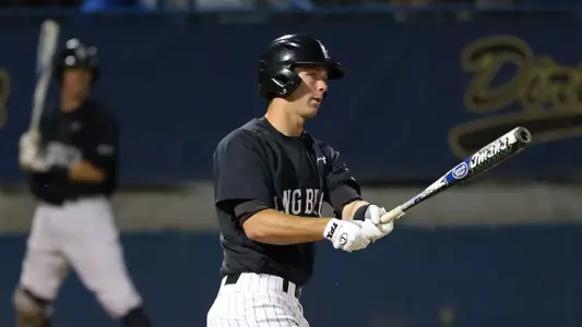 Michael Hill hit a two-run home run to get Long Beach State on the board Sunday.