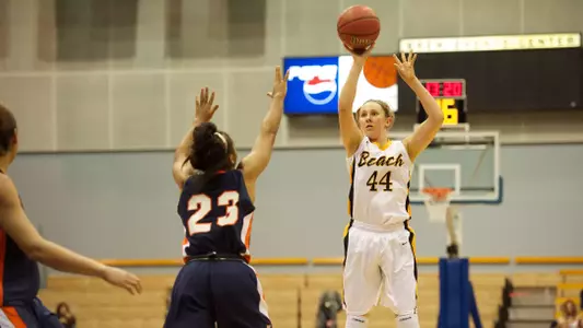 Lauren Spargo in the Big West Conference Tournament match against Cal State Fullerton at the Bren Events Center, Irvine, Calif., Tues., March 12, 2013.
