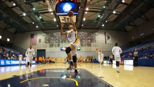 Devin Hudson before the Big West Conference Tournament match against Cal State Fullerton at the Bren Events Center, Irvine, Calif., Tues., March 12, 2013.