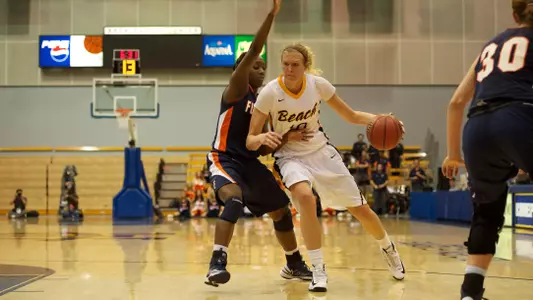 Ella Clark in the Big West Conference Tournament match against Cal State Fullerton at the Bren Events Center, Irvine, Calif., Tues., March 12, 2013.