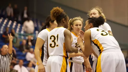 Devin Hudson addresses the team in the Big West Conference Tournament match against Cal State Fullerton at the Bren Events Center, Irvine, Calif., Tues., March 12, 2013.
