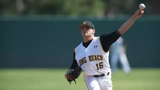 Jake Stassi struck out six and allowed just one run in seven innings on Saturday.